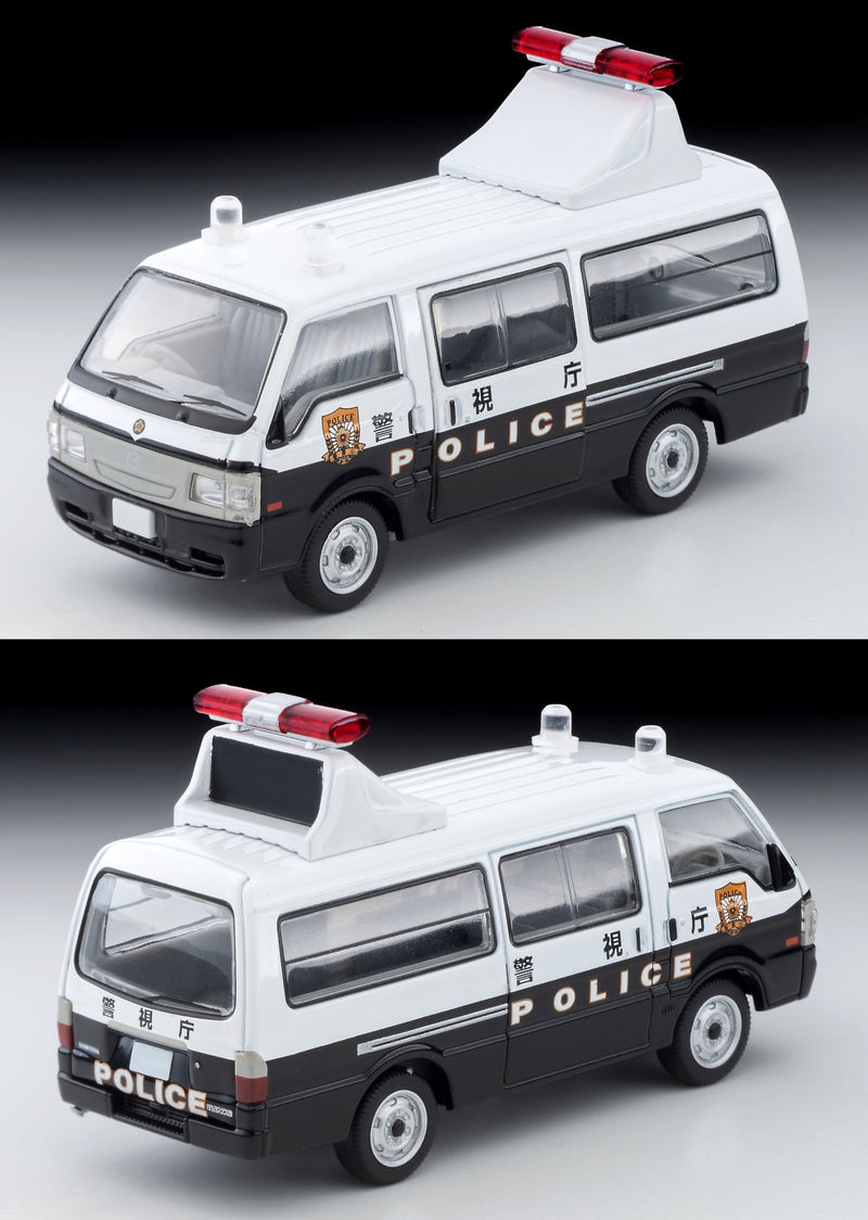 1/64 Scale Tomica Limited Vintage NEO TLV-N309a Mazda Bongo Brawny Van Guiding Signs Car (Metropolitan Police Department)
