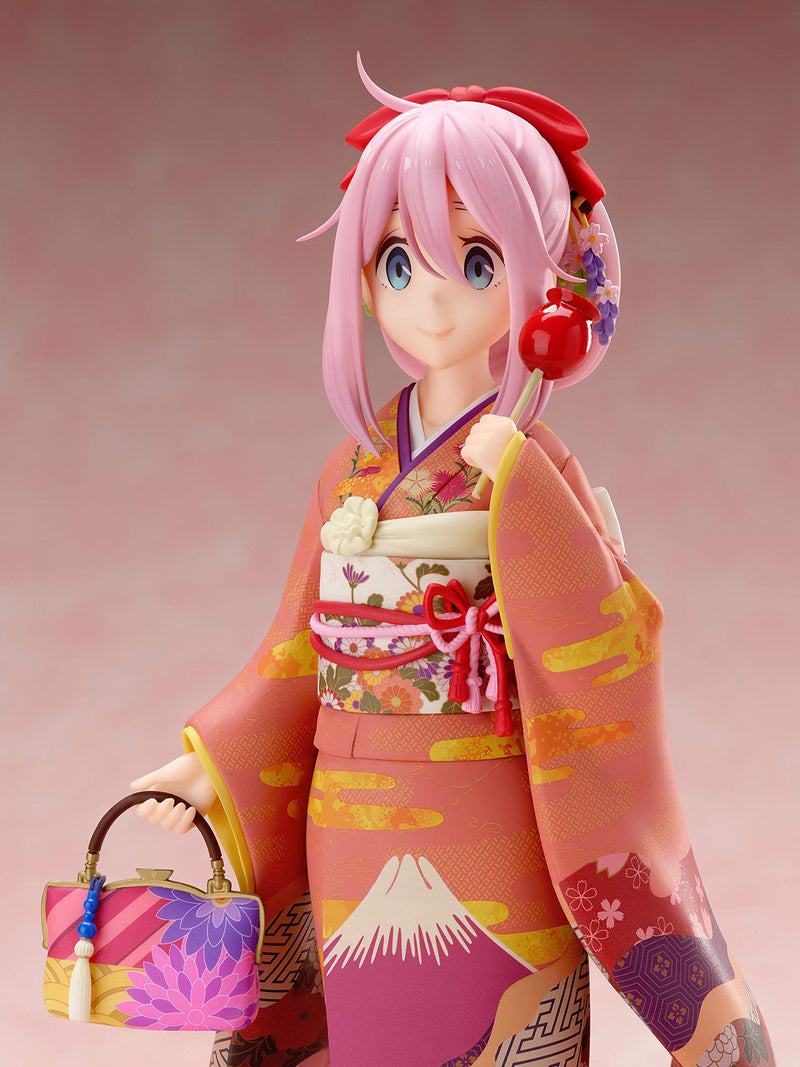 "Yuru Camp" 1/7 Scale Figure Kagamihara Nadeshiko Furisode Ver.