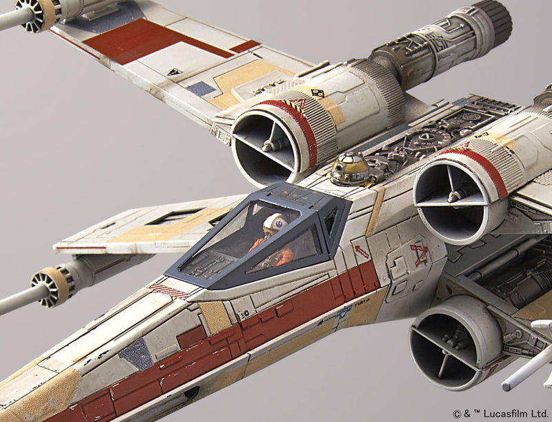 Star Wars 1 / 72 X - wing Starfighter Red Team package