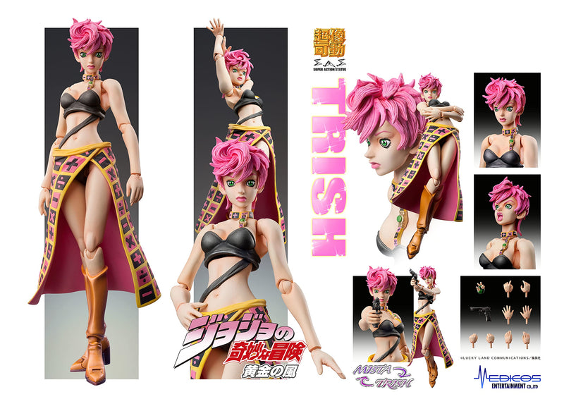 "JoJo's Bizarre Adventure -Part V-" Super Action Statue Trish Una