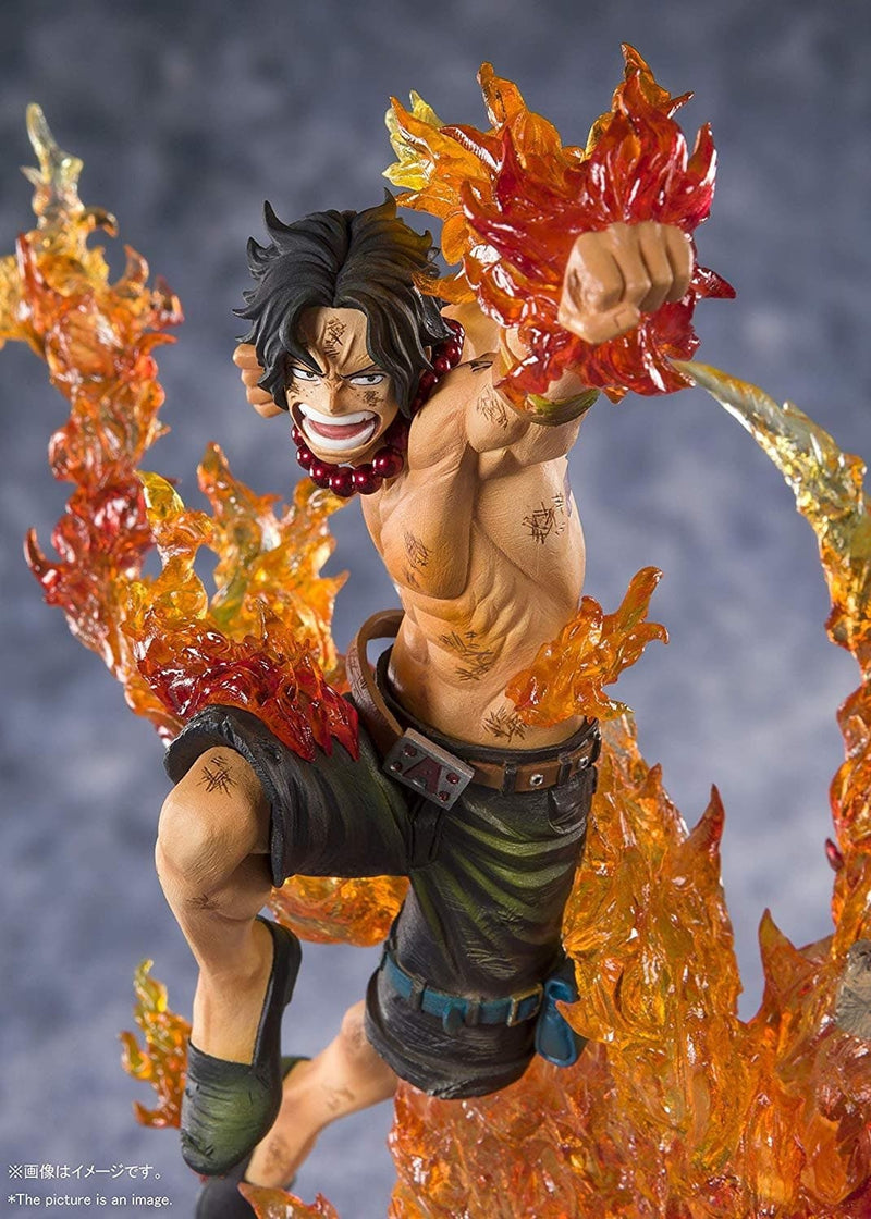Figuarts ZERO - One Piece - Portgas D. Ace - Whitebeard Pirates 2e Division, Commandant (Bandai Spiritueux)