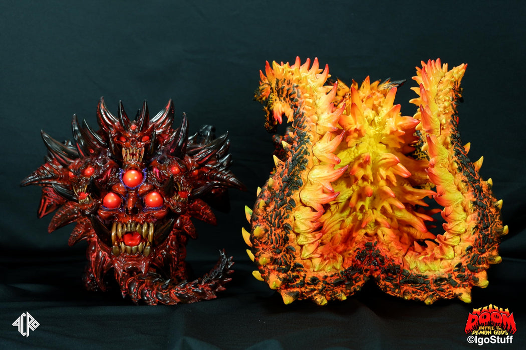 KAIJU DOOM Battle of the Demon Gods! TURTLE DEMON & LIZARD DEMON