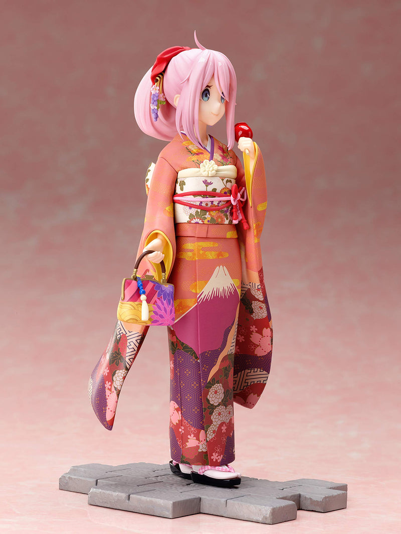 "Yuru Camp" 1/7 Scale Figure Kagamihara Nadeshiko Furisode Ver.