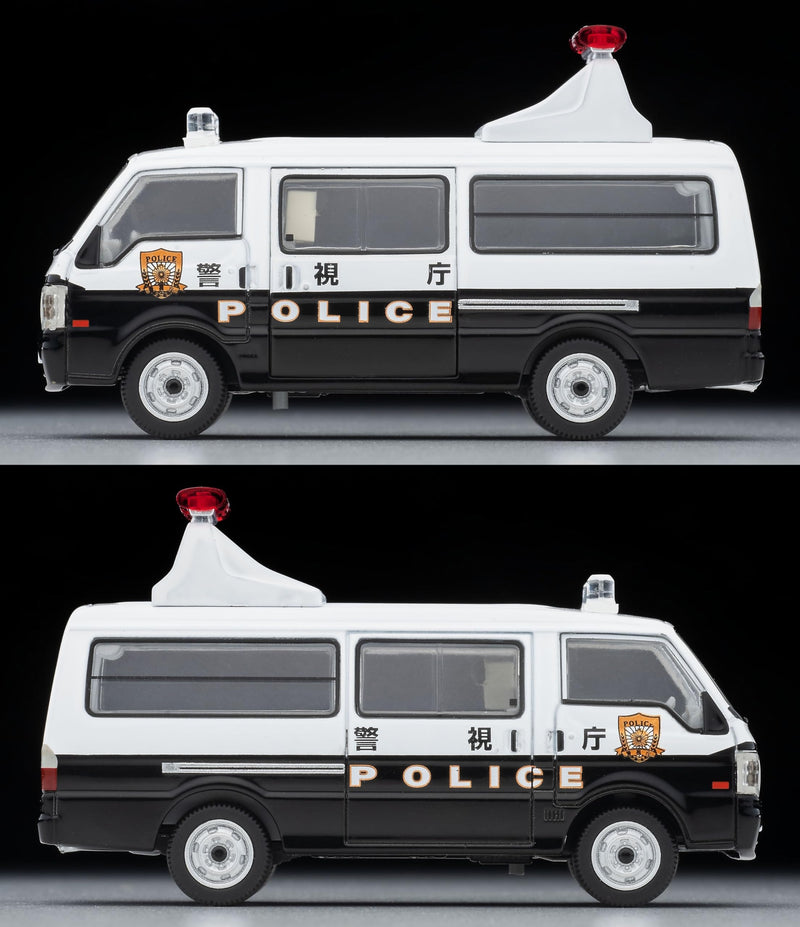 1/64 Scale Tomica Limited Vintage NEO TLV-N309a Mazda Bongo Brawny Van Guiding Signs Car (Metropolitan Police Department)