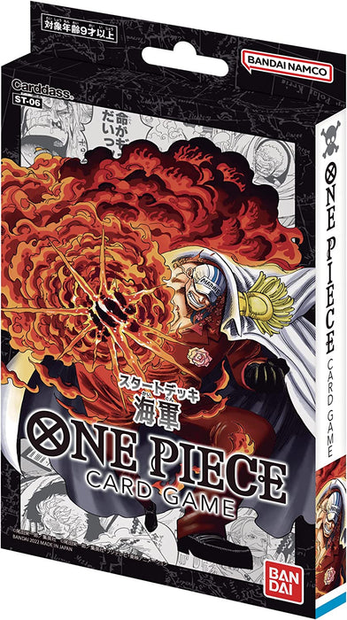 "One Piece" Card Game Start Deck Marine ST-06