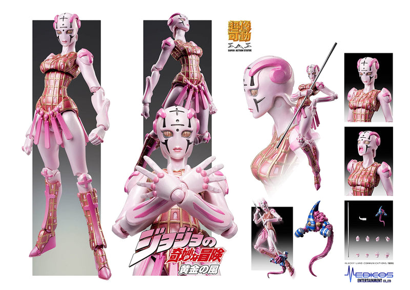 "JoJo's Bizarre Abenteuer -Teil V-" Super Action Statue Spice Girl