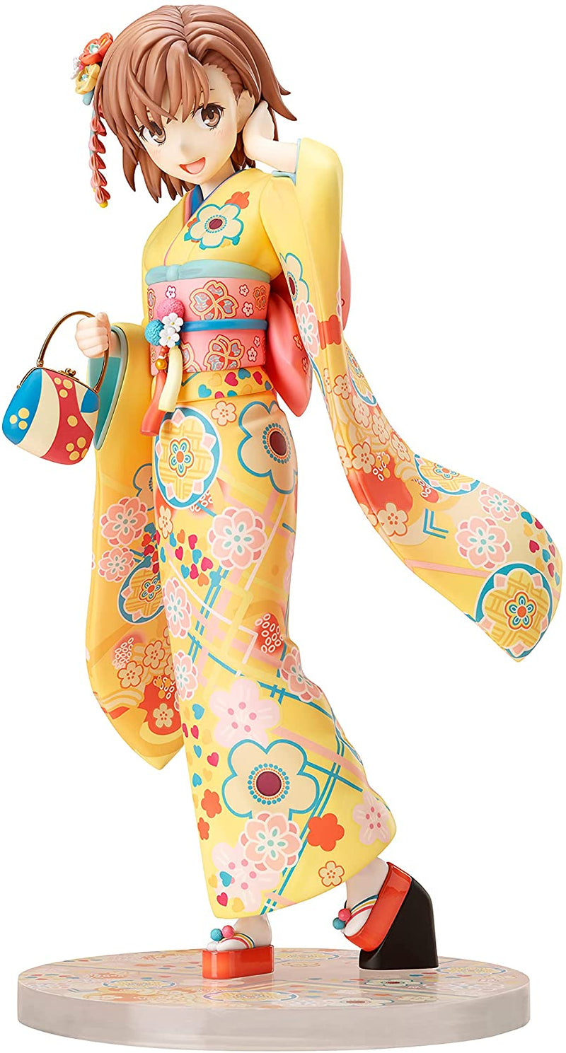 "Una certa ferrovia scientifica T" F: Nex Misaka Mikoto Furisode ver. Figura di scala 1/7 (Furyu)