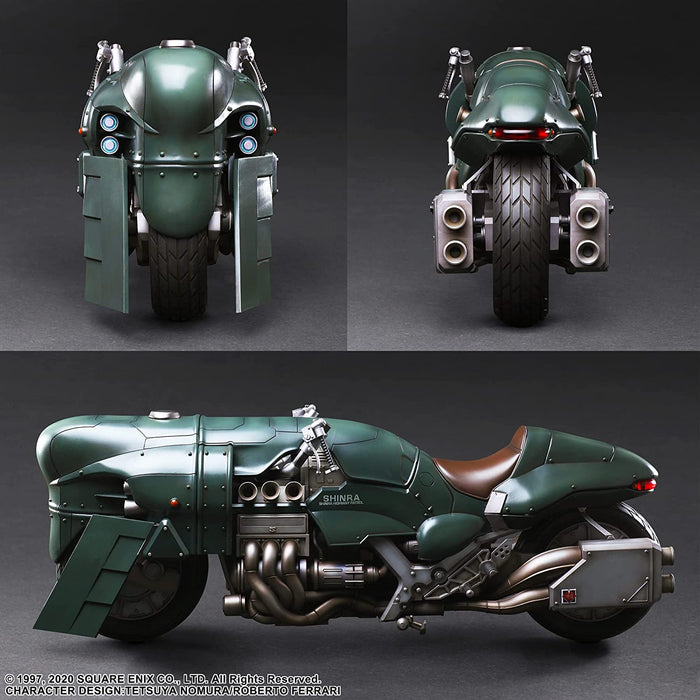 "Final Fantasy VII Remake" Play Arts Kai Shinra Elite Security Officer & Motorcycle Set