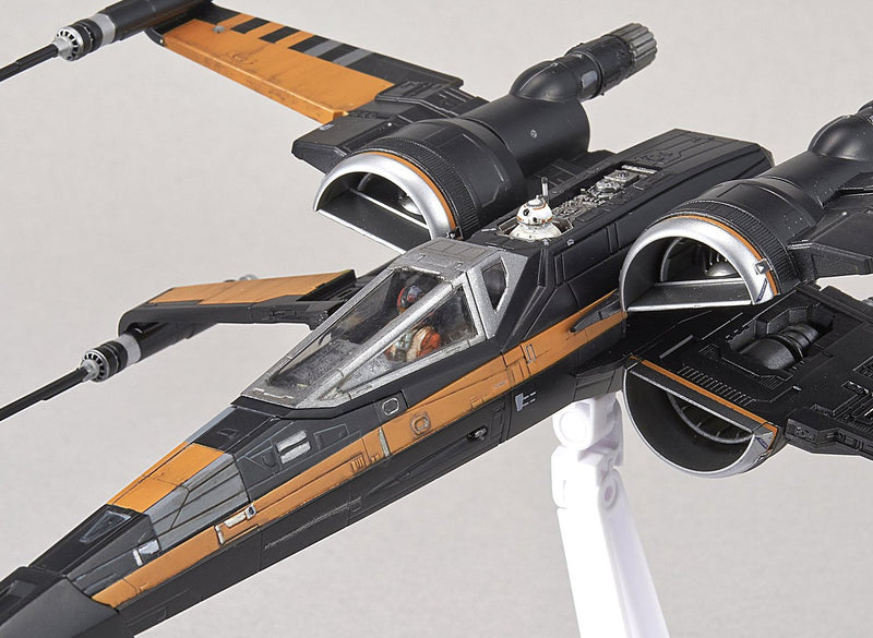 "Star Wars" 1/72 Boosted X Aeil Fighter Poe Plane (le dernier Jedi)