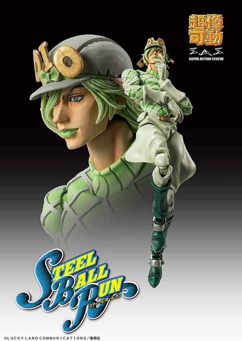 Jojo's Bizarre Adventure -Part Vi- Steel Ball Run - Super Action Statue Diego Brando (Medicos Entertainment)