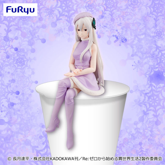 "Re:Zero Starting Life in Altro Mondo" Noodle Stopper Figura Echidna (Principessa Bianca)
