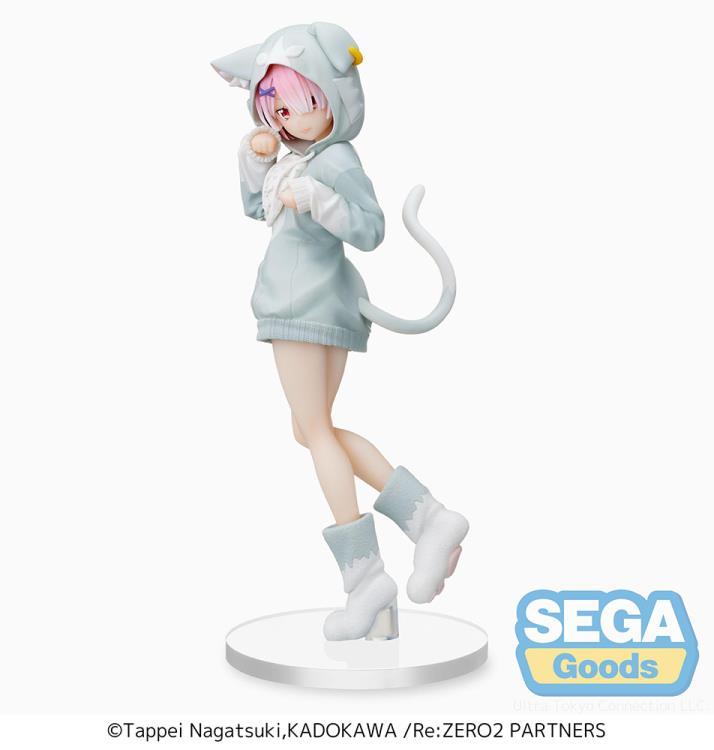 "Re:Zero Starting Life in Another World" SPM Figure Ram The Great Spirit Puck