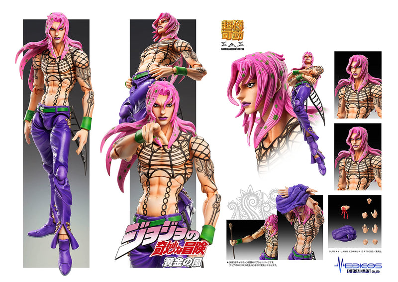 "JoJo's Bizarre Adventure -Part V-" Super Action Statue#63 Diavolo
