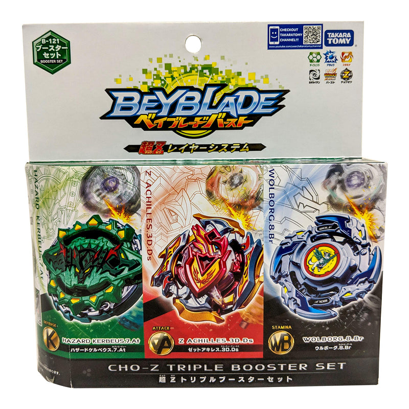 Beyblade Burst B-121 Super Z Triple Booster Set