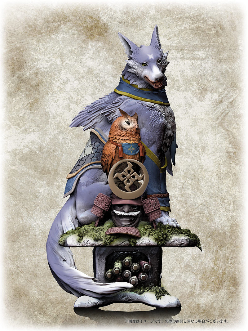 "Monster Hunter Rise" Capcom Figure Builder Creators Model Palamute