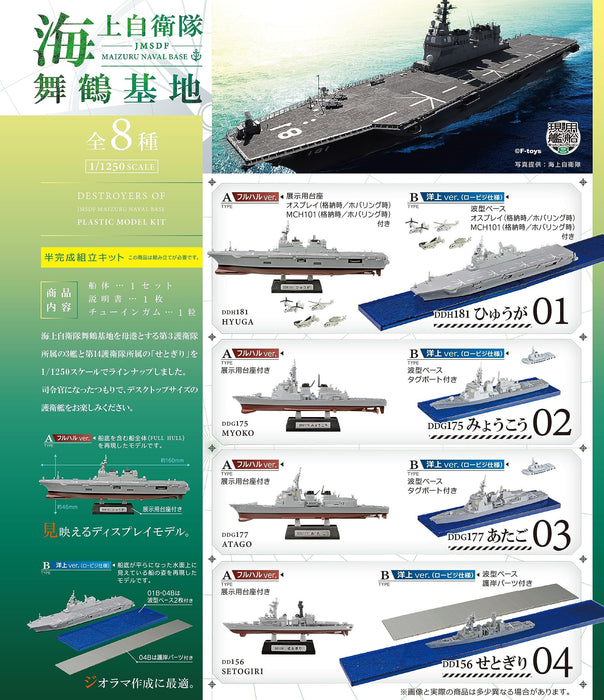 1/1250 Current Ships Kit Collection 8 JMSDF Maizuru Naval Base