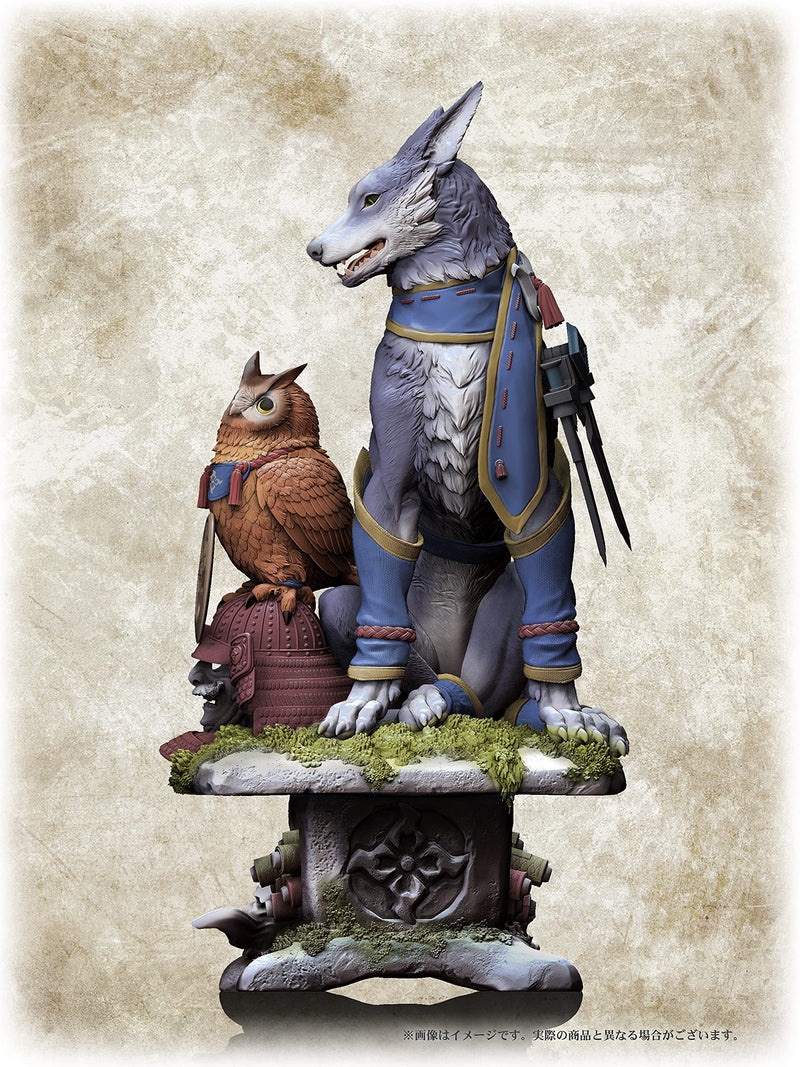 "Monster Hunter Rise" Capcom Figure Builder Creators Model Palamute