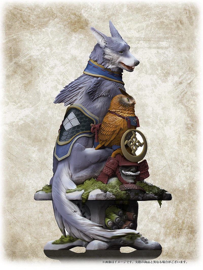 "Monster Hunter Rise" Capcom Figure Builder Creators Model Palamute