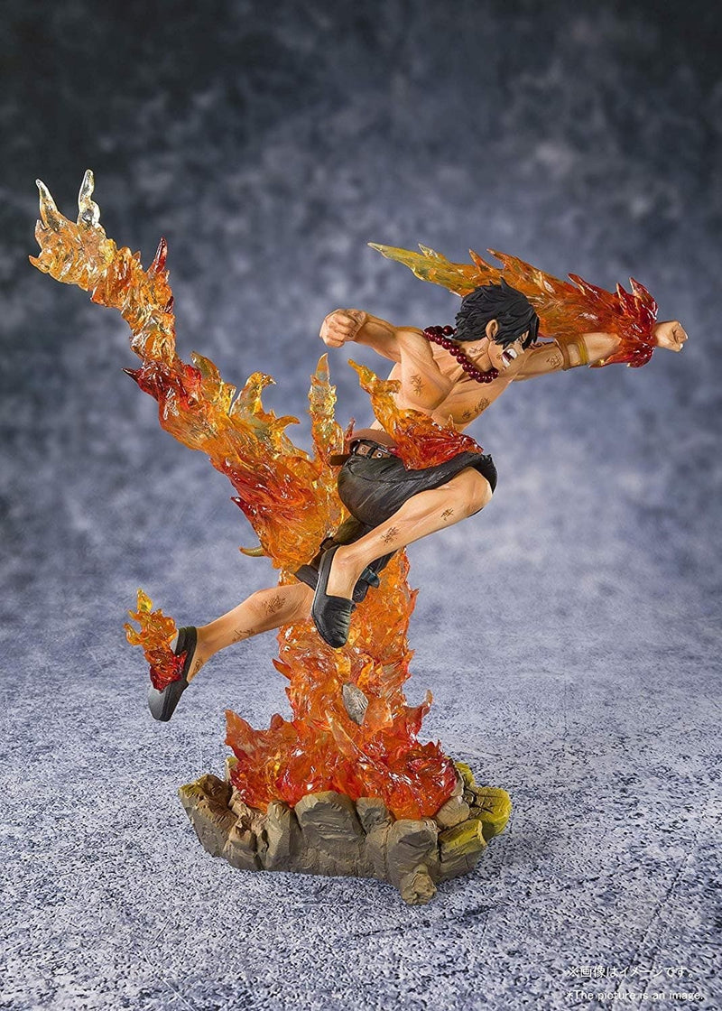 Figuarts ZERO - One Piece - Portgas D. Ace - Whitebeard Pirates 2e Division, Commandant (Bandai Spiritueux)