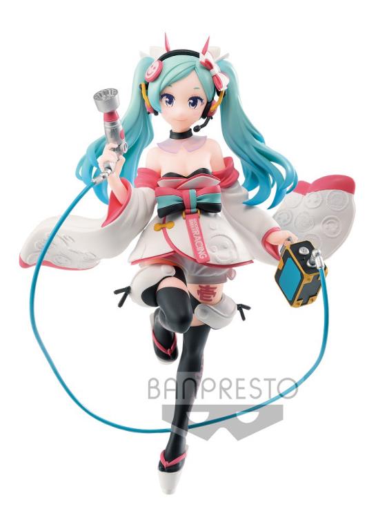 "Hatsune MIKU RACING VER." EspResto Est-Dress & Pattern-Racing MIKU 2020 Kimono Ver. (Banpresto)