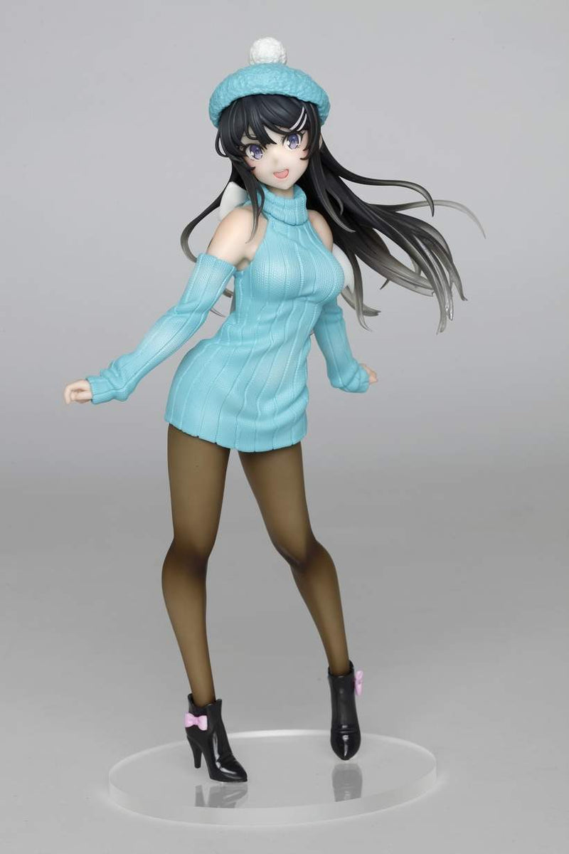 "Rascal Does Not Dream of Bunny Girl Senpai" Coreful Figure Sakurajima Mai Newly Written Knit Dress Ver.