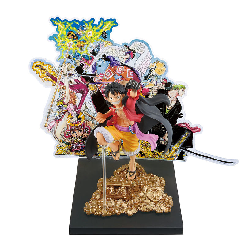 Ichiban Kuji "One Piece"『WT100 Memorial Eiichiro Oda Draws 100 Great Pirates』B Prize  Monkey D. Luffy