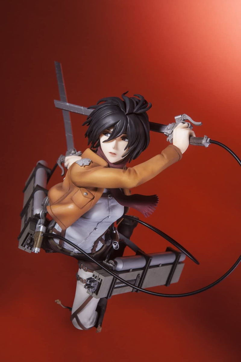 Mikasa Hdge técnica estatua Nº 5 de Ataque en Titán