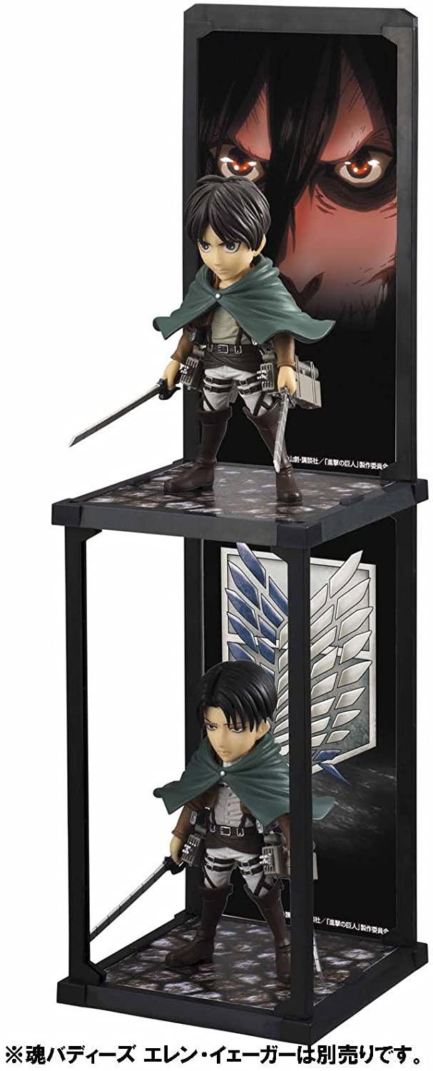 Levi Tamashii Buddies Ataque en Titán