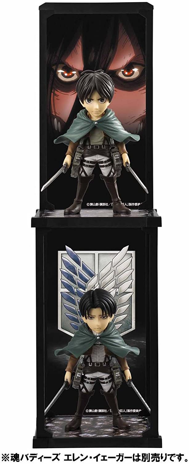Levi Tamashii Buddies Ataque en Titán