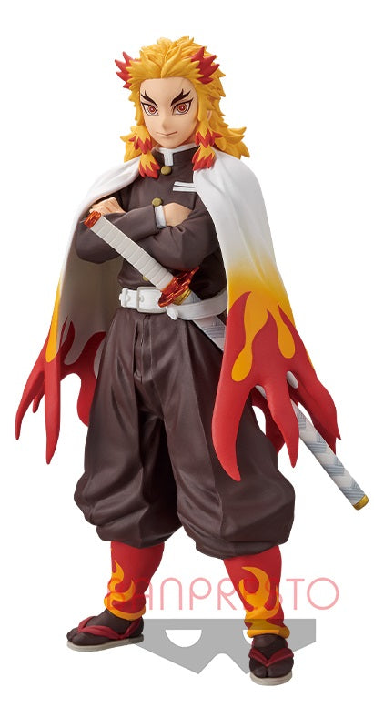Demon Slayer: Kimetsu Kein Yaiba-Figur Vol.10 Rengoku Kyoujurou (Bandai-Spirituosen)