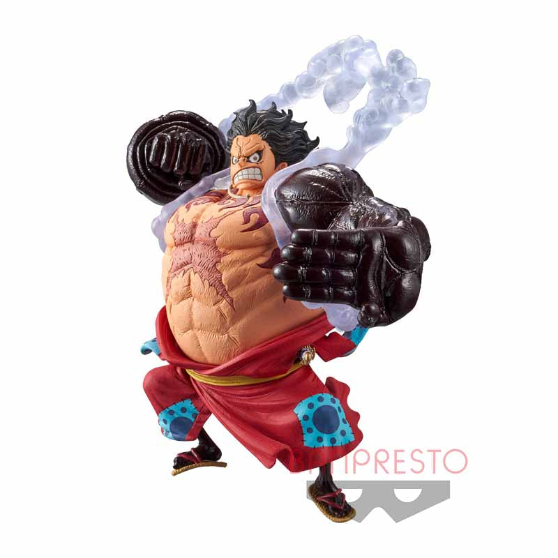 Ein Stück - König der Künstlerin der Affe D Luffy-Gang 4 - Wanokuni (Bandai-Spirituosen)