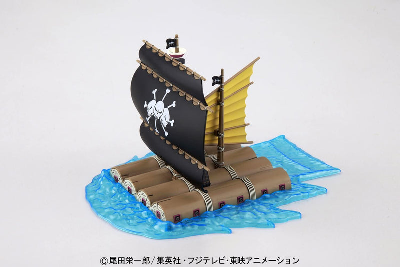Kit modello Bandai One Piece Blackbeard Ship Ship Grand Ship Collection