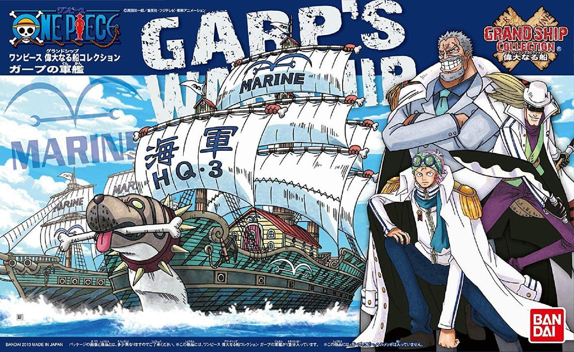 Bandai Model Kit One Piece Garp Ship Colección Grand Ship