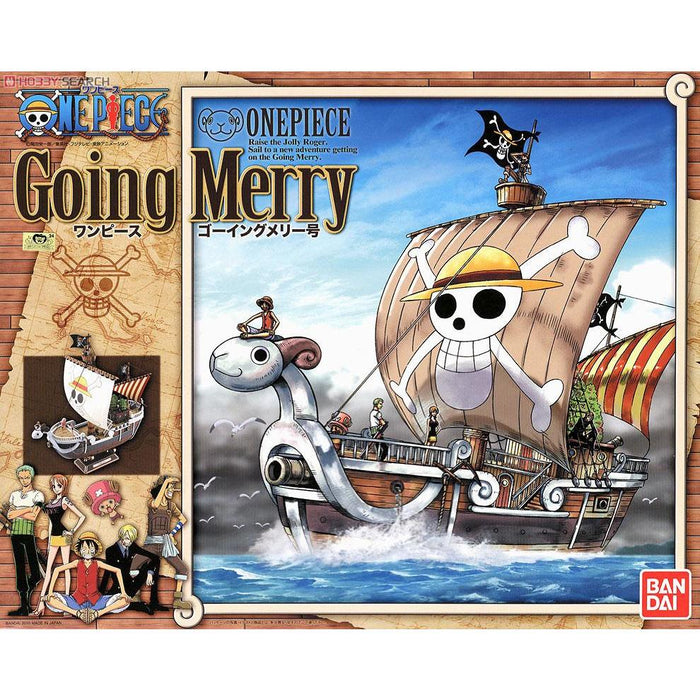 Bandai Model Kit One Piece Going Merry Sailing Ship Collection