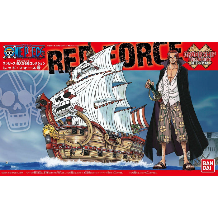 Bandai Modèle Kit One Piece Shanks Force Rouge Grand Ship Collection