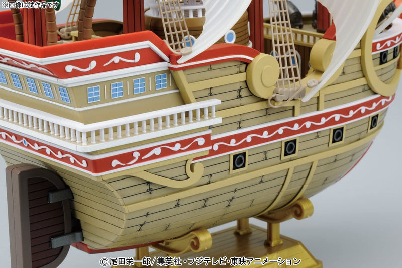 Bandai-Modell-Kit One Piece Shanks Red Force Segelschiff Kollektion