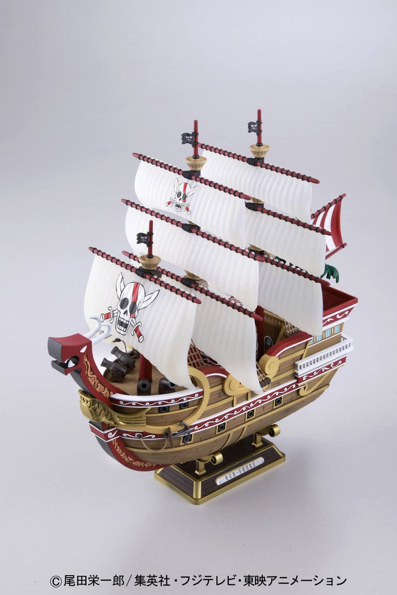 Bandai-Modell-Kit One Piece Shanks Red Force Segelschiff Kollektion