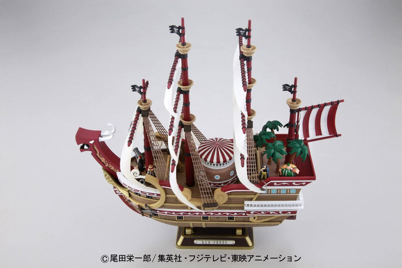 Bandai-Modell-Kit One Piece Shanks Red Force Segelschiff Kollektion