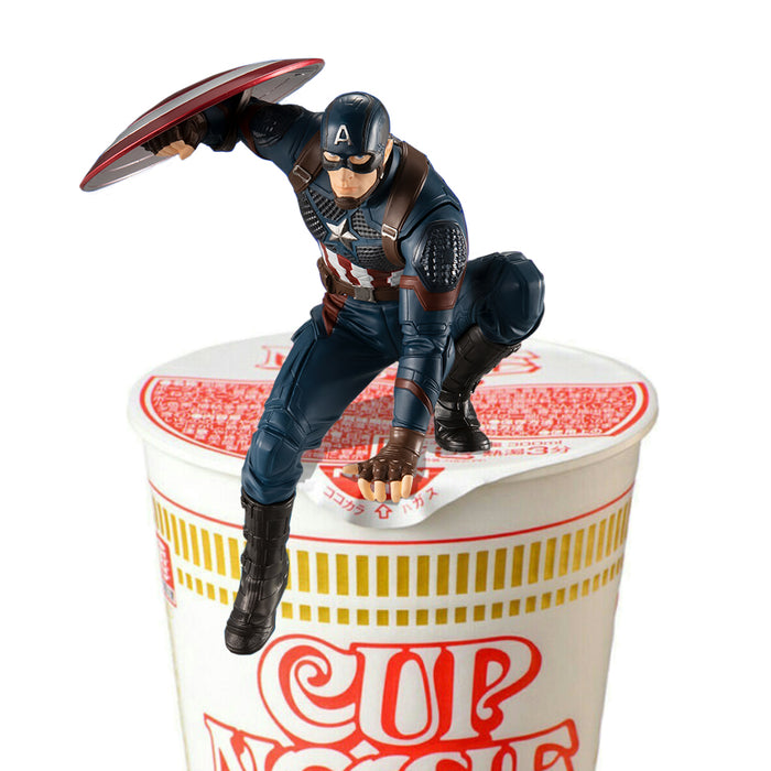 Avengers: EndGame - Capitan America - Tappo di noodle Figura (Furyu)