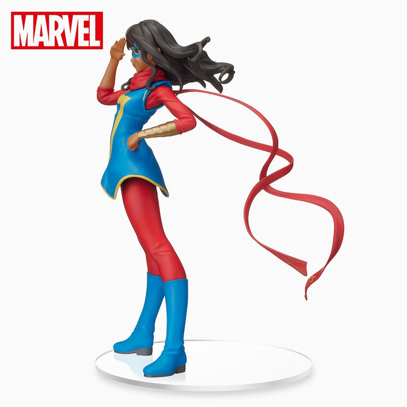 "Marvel Comics" SPM Figur Frau Marvel / Kamala (Sega)