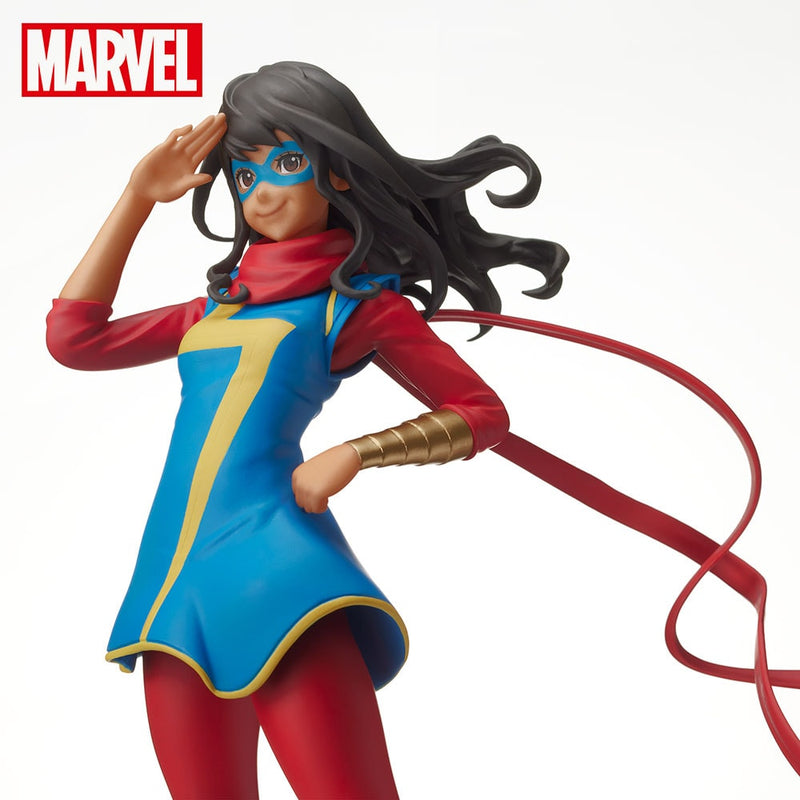 "Marvel Comics" SPM Figur Frau Marvel / Kamala (Sega)