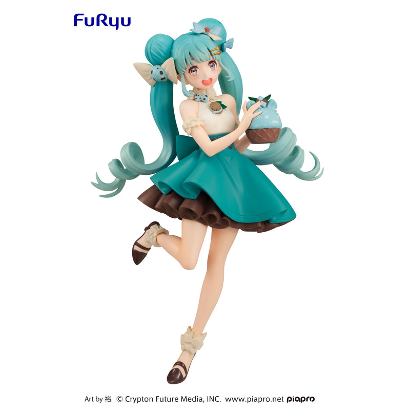 "Vocaloid Hatsune Miku" SweetsSweets Series Figure Chocolate Mint Ver.