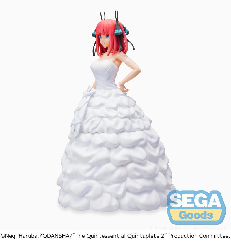 "Il quintessenziale quintuplets / gooubun no hanayome ∬" SPM Figura NAKANO NINO ABITO NUDO VER. (SEGA)