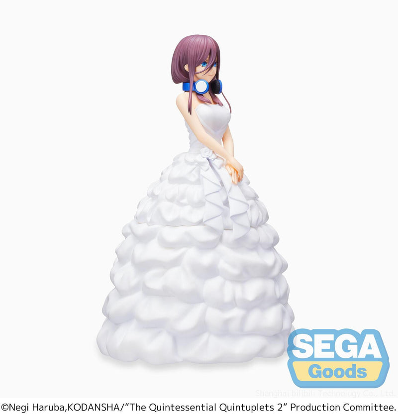 "I quintessential quintuplets / gooubun no hanayome ∬" SPM Figura Abito da sposa Nakano Miku Ver. (Sega)