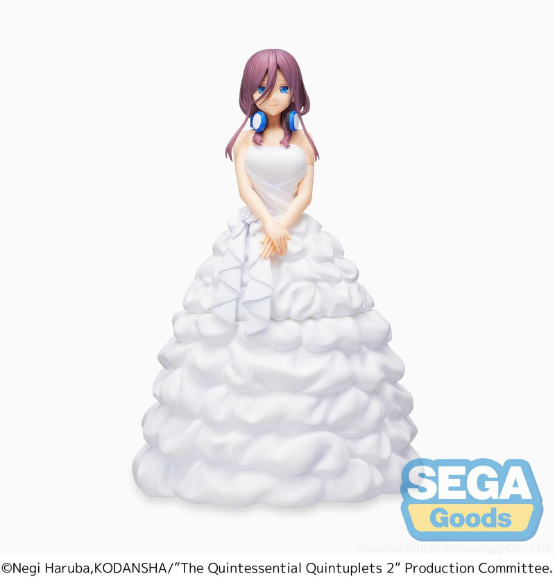 "I quintessential quintuplets / gooubun no hanayome ∬" SPM Figura Abito da sposa Nakano Miku Ver. (Sega)