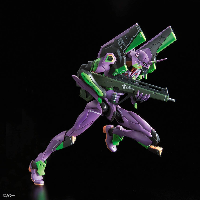 EVA-01 (DX Transport Stand Set-Version) RG Shin Seiki Evangelion - Bandai-Spirituosen