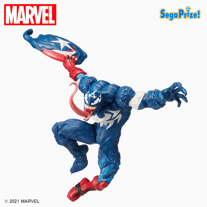 "Spider-Man: Venom maximum" SPM Figure Capitaine America (SEGA)