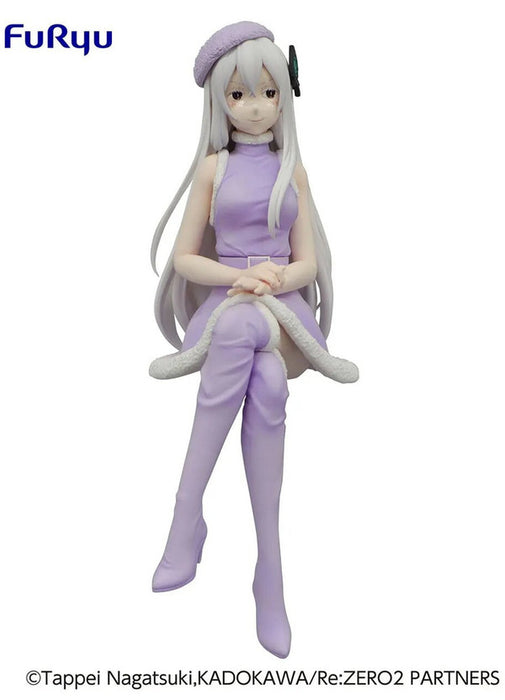 "Re:Zero Starting Life in Another World" Noodle Stopper Figure Echidna (Snow Princess)