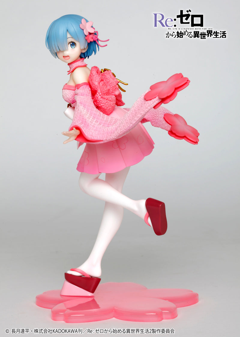 "Re:Zero Starting Life in Another World" Precious Figure Rem SAKURA Ver.