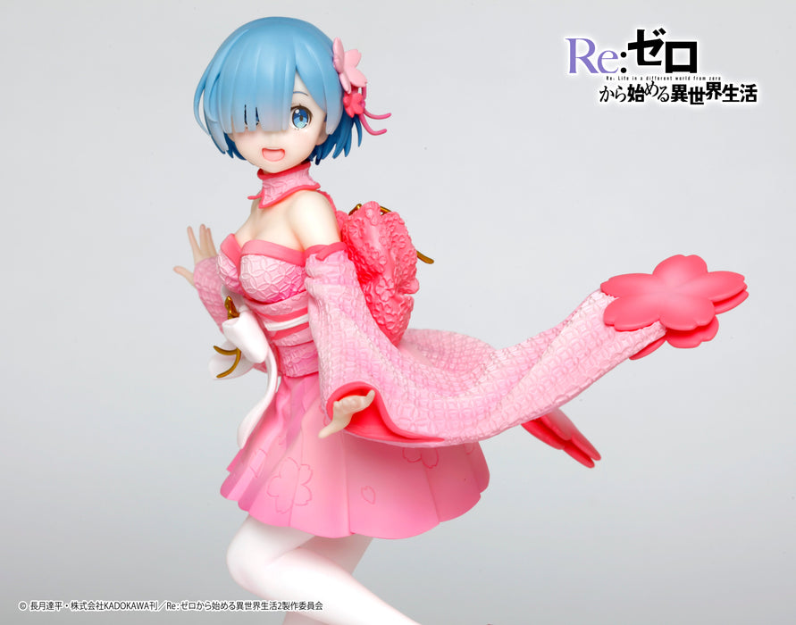 "Re: cero Vida de inicio en otro mundo" Figura preciosa remol Rem Sakura Ver. (TAITO)